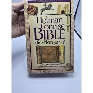 Holman Concise Bible Dictionary (Broadman Holman Reference) - VERY GOOD